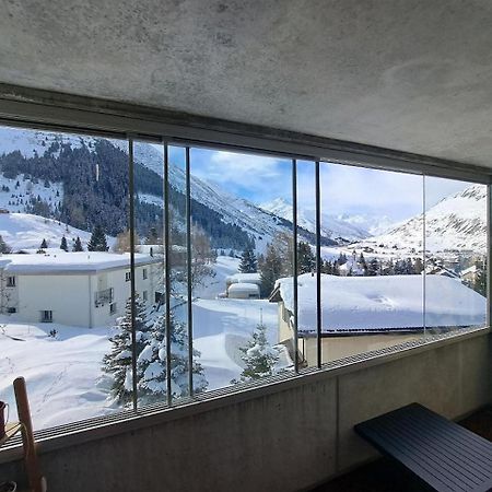 Top Modernes Apartment Im Herzen Von Andermatt Balkon & Bergblick Kültér fotó